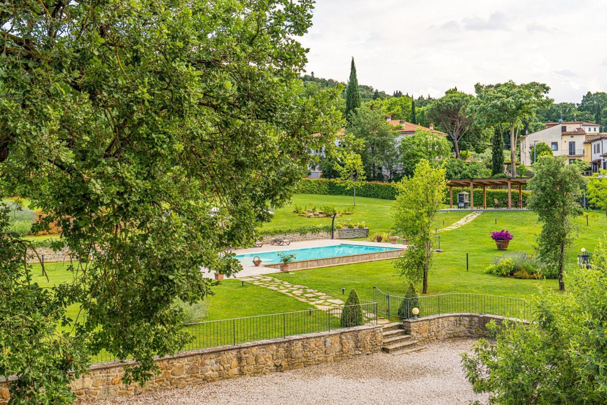 Villa D'Epoca Carniani Arezzo Exterior foto