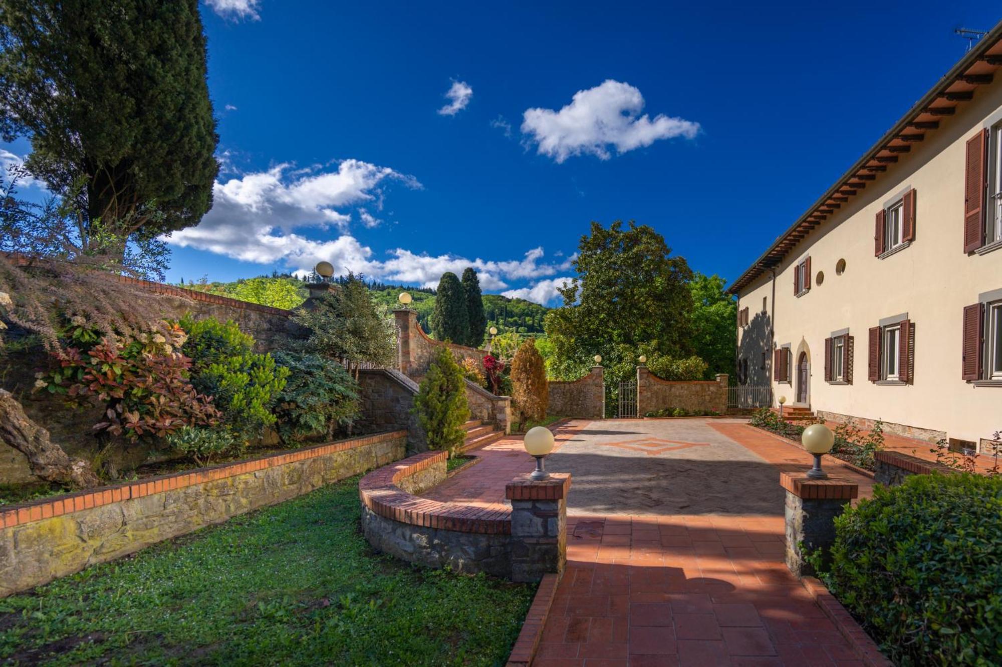 Villa D'Epoca Carniani Arezzo Exterior foto