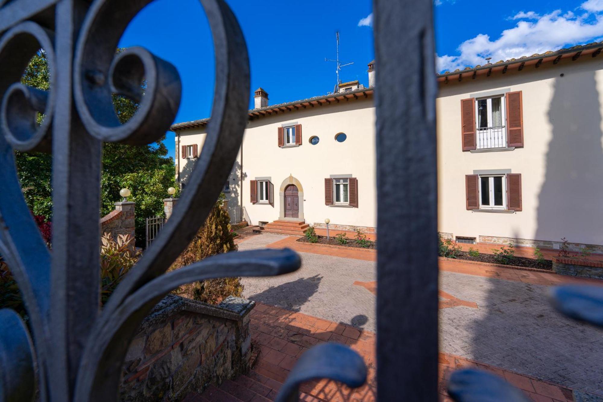 Villa D'Epoca Carniani Arezzo Exterior foto