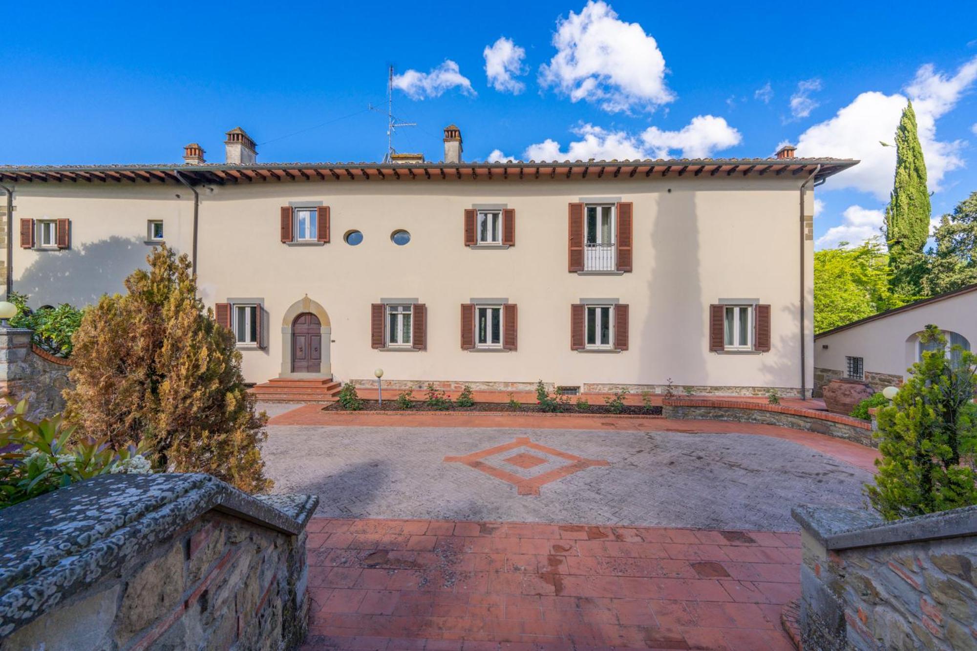 Villa D'Epoca Carniani Arezzo Exterior foto