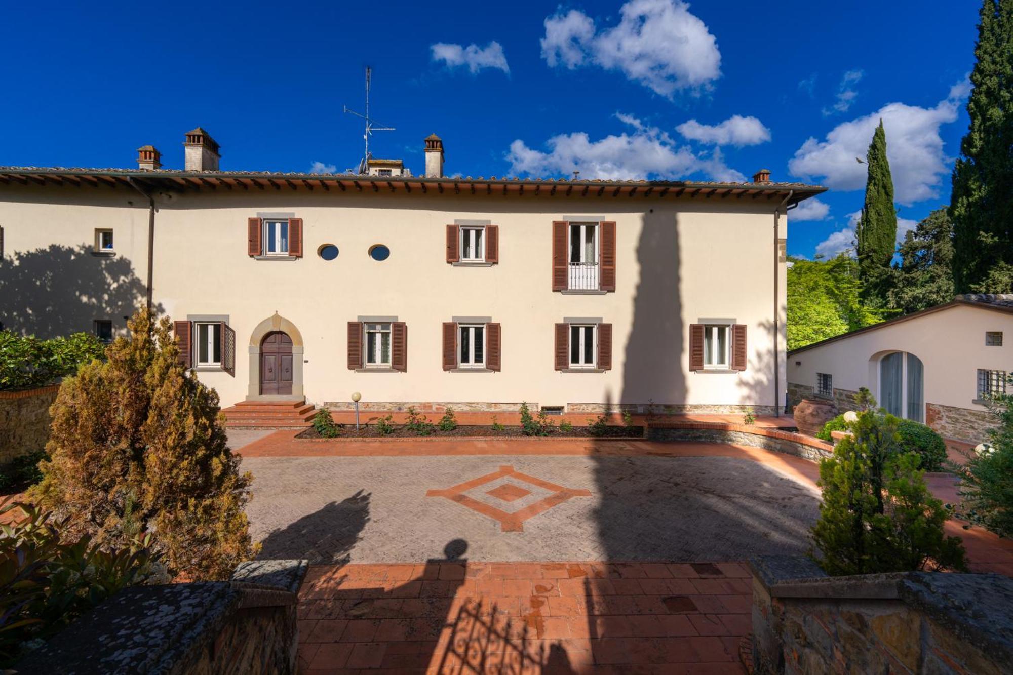 Villa D'Epoca Carniani Arezzo Exterior foto
